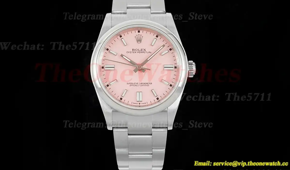 Oyster Perpetual 126000 36mm SS SS Pink Stk APF VR3230