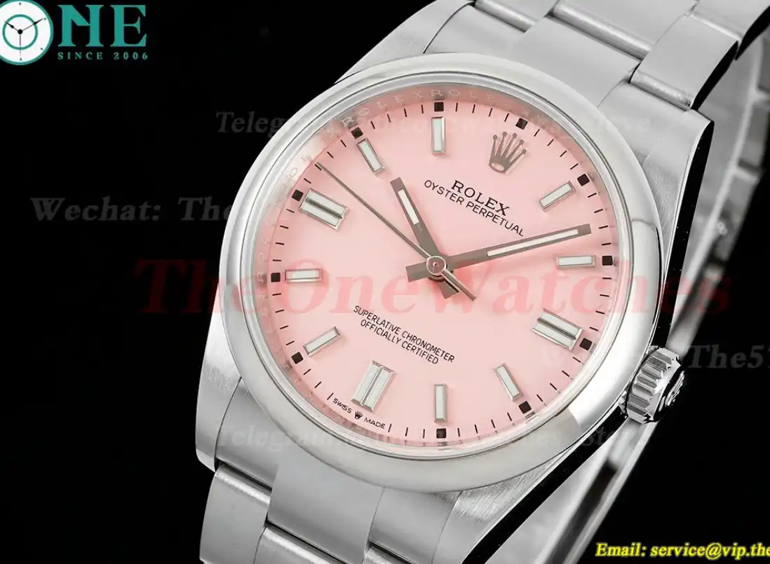 Oyster Perpetual 126000 36mm SS SS Pink Stk APF VR3230