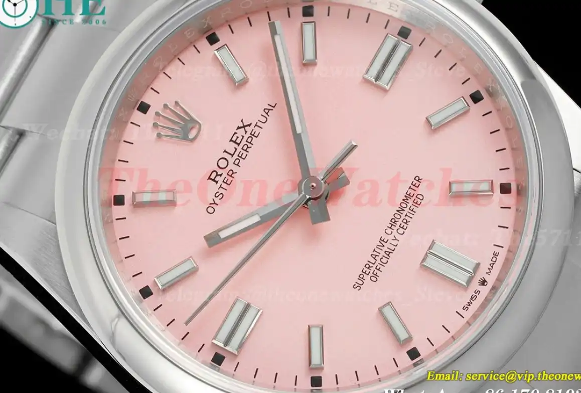 Oyster Perpetual 126000 36mm SS SS Pink Stk APF VR3230