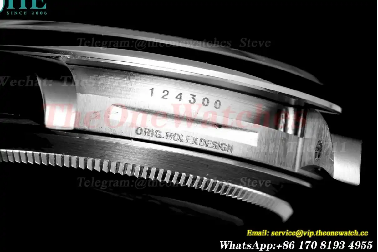 Oyster Perpetual 124300 41mm SS SS Black Stk GMF A3230