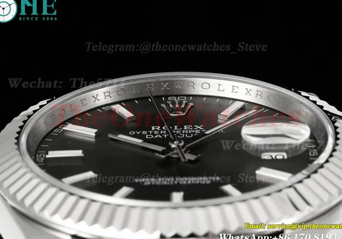 Datejust 41mm Grey Stk SS SS  Jubilee 904L DIW A3235