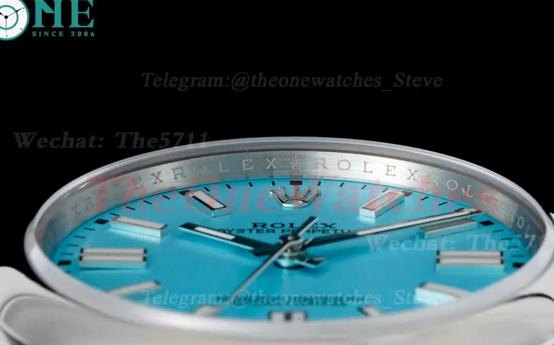 Oyster Perpetual 124300 41mm SS SS Tiffany Blue Dial GMF A3230