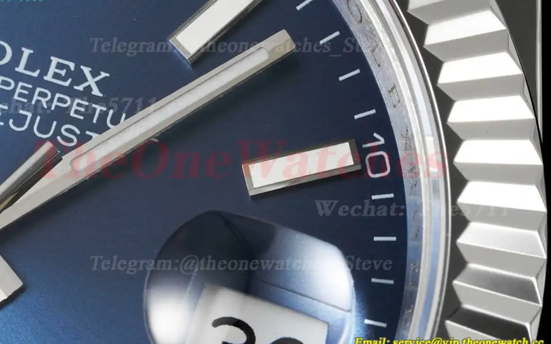 Datejust 41mm Blue Stk SS SS  Jubilee 904L DIW A3235