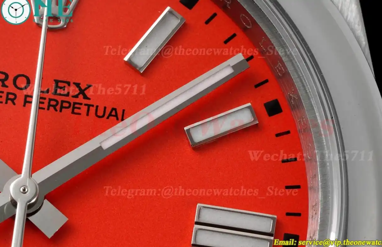 Oyster Perpetual 124300 41mm SS SS Red Stk GMF A3230