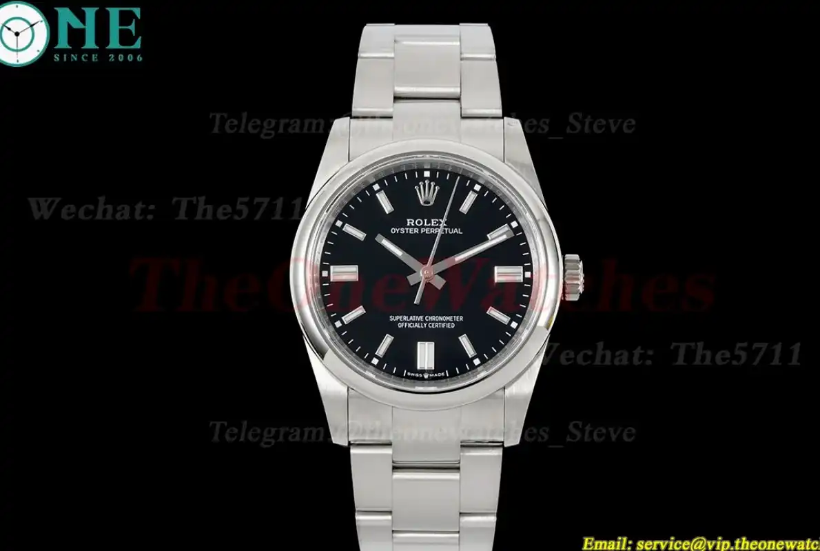 Oyster Perpetual 126000 36mm SS SS Black Stk GMF A3230