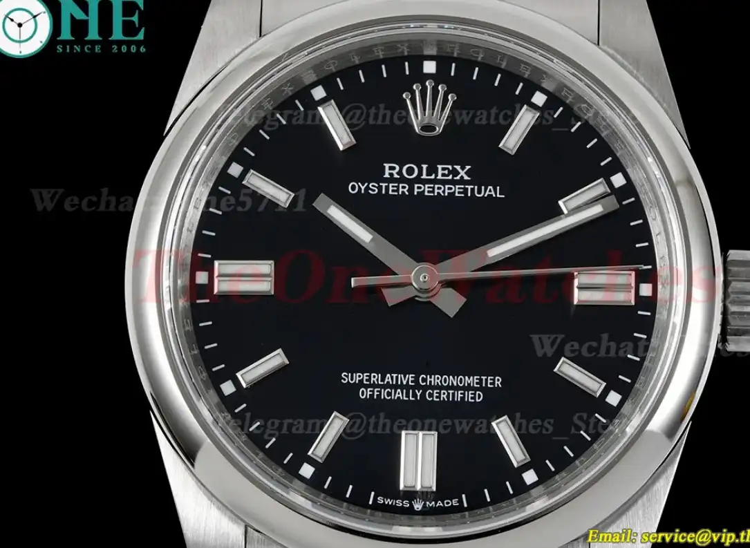 Oyster Perpetual 126000 36mm SS SS Black Stk GMF A3230