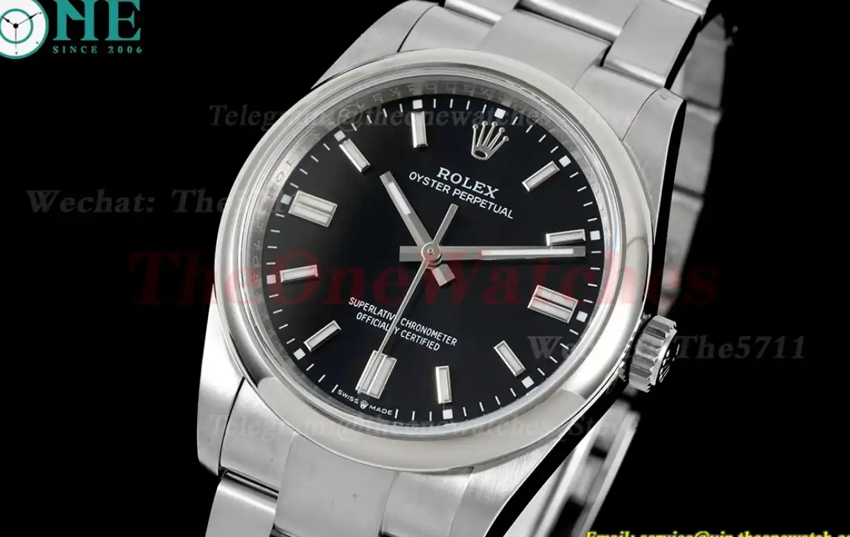 Oyster Perpetual 126000 36mm SS SS Black Stk GMF A3230