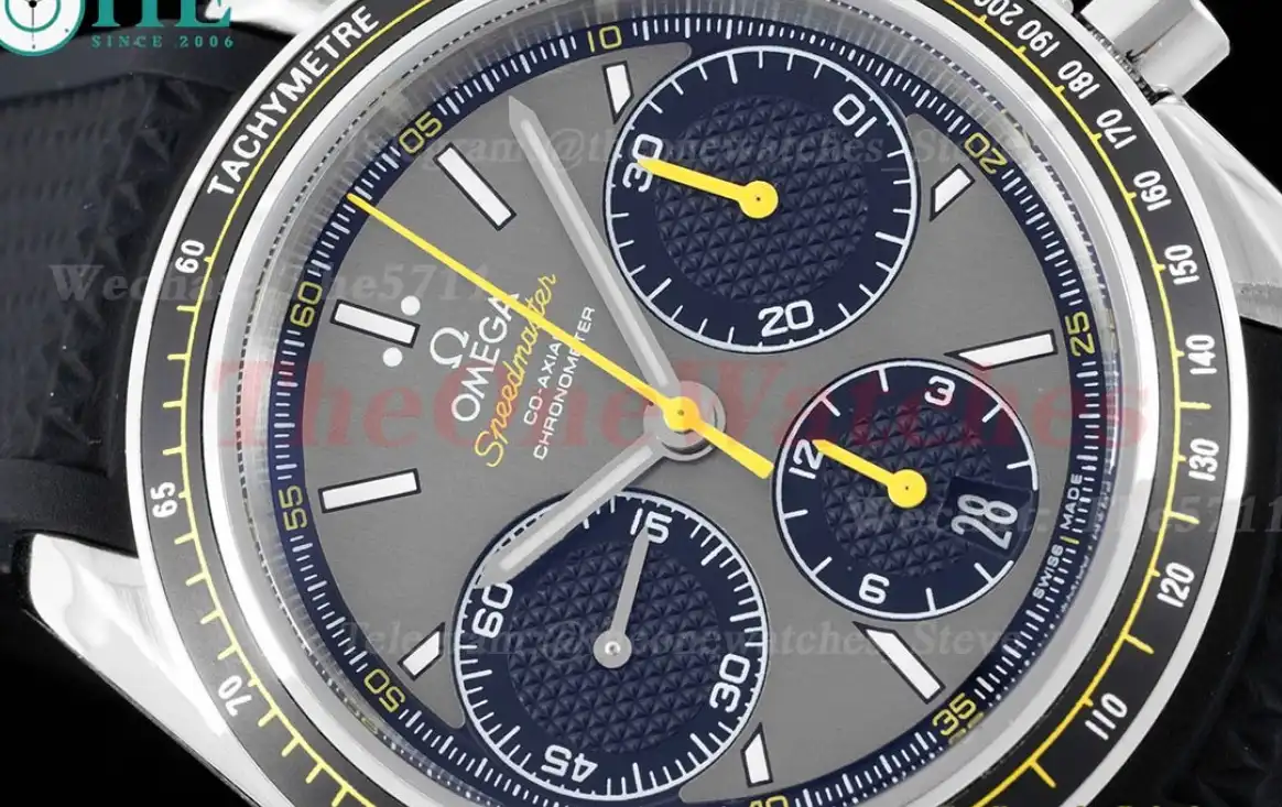 Speedmaster Racing Master 40mm SS RU Grey Dial HKF A7750