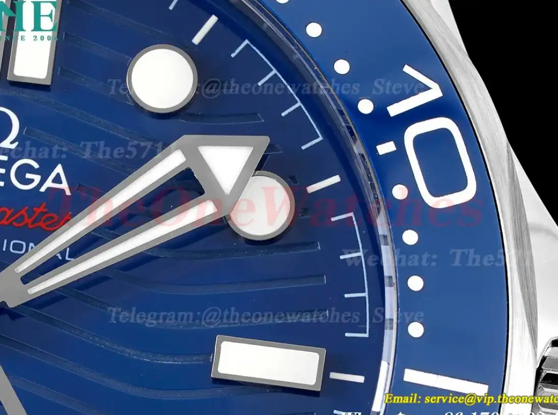 Seamaster 300m 42mm SS SS Blue Dial JVSF A8800