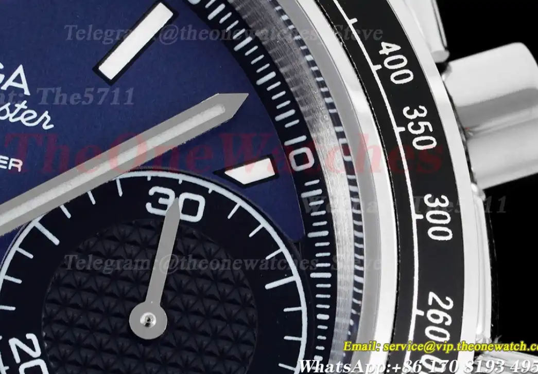 Speedmaster Racing Master 40mm SS RU Dark Blue Dial HKF A7750