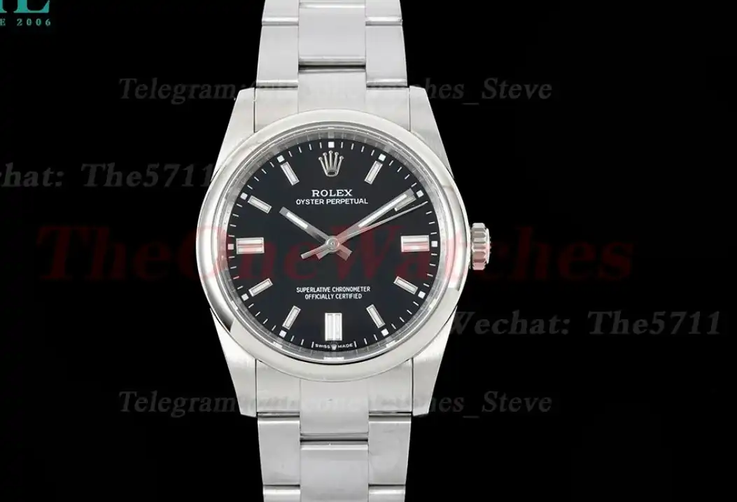 Oyster Perpetual 126000 36mm SS SS Black Stk GMF A2824