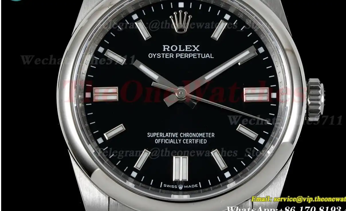 Oyster Perpetual 126000 36mm SS SS Black Stk GMF A2824