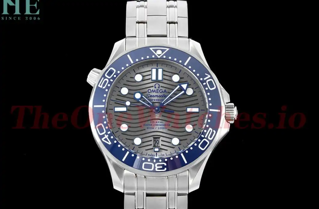 Seamaster 300m 42mm SS SS Grey Dial JVSF A8800