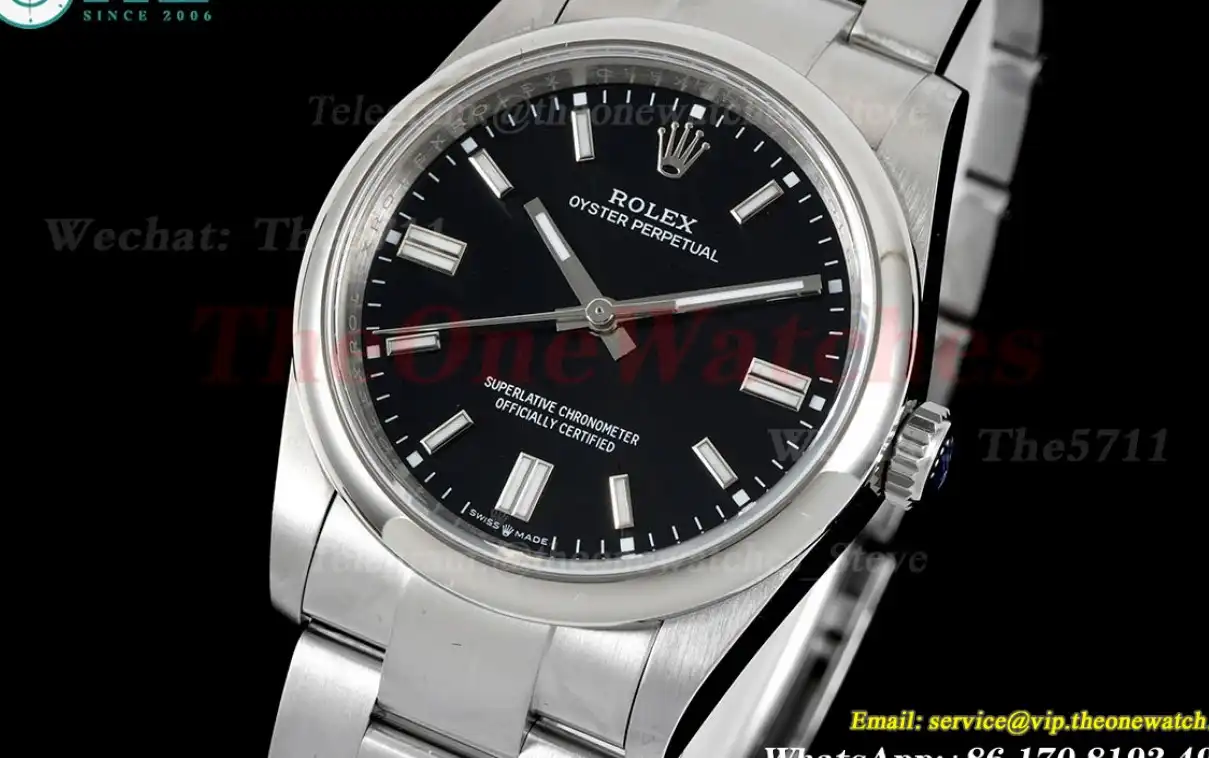 Oyster Perpetual 126000 36mm SS SS Black Stk GMF A2824