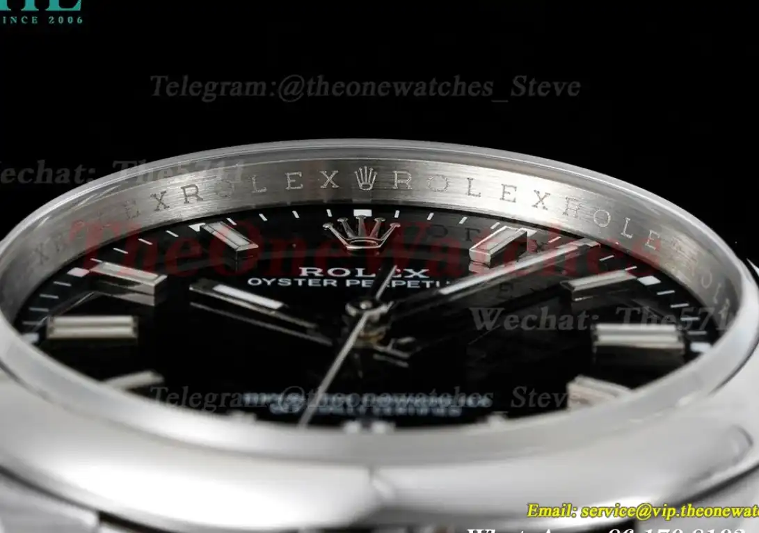 Oyster Perpetual 126000 36mm SS SS Black Stk GMF A2824