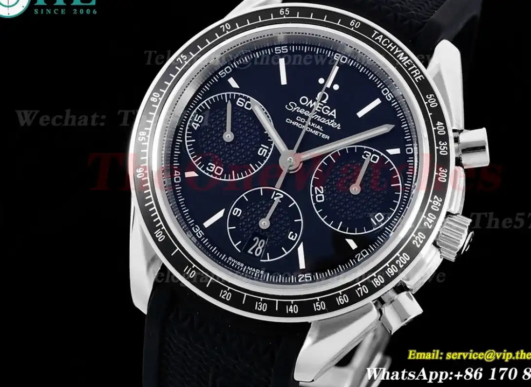 Speedmaster Racing Master 40mm SS RU Black Dial HKF A7750