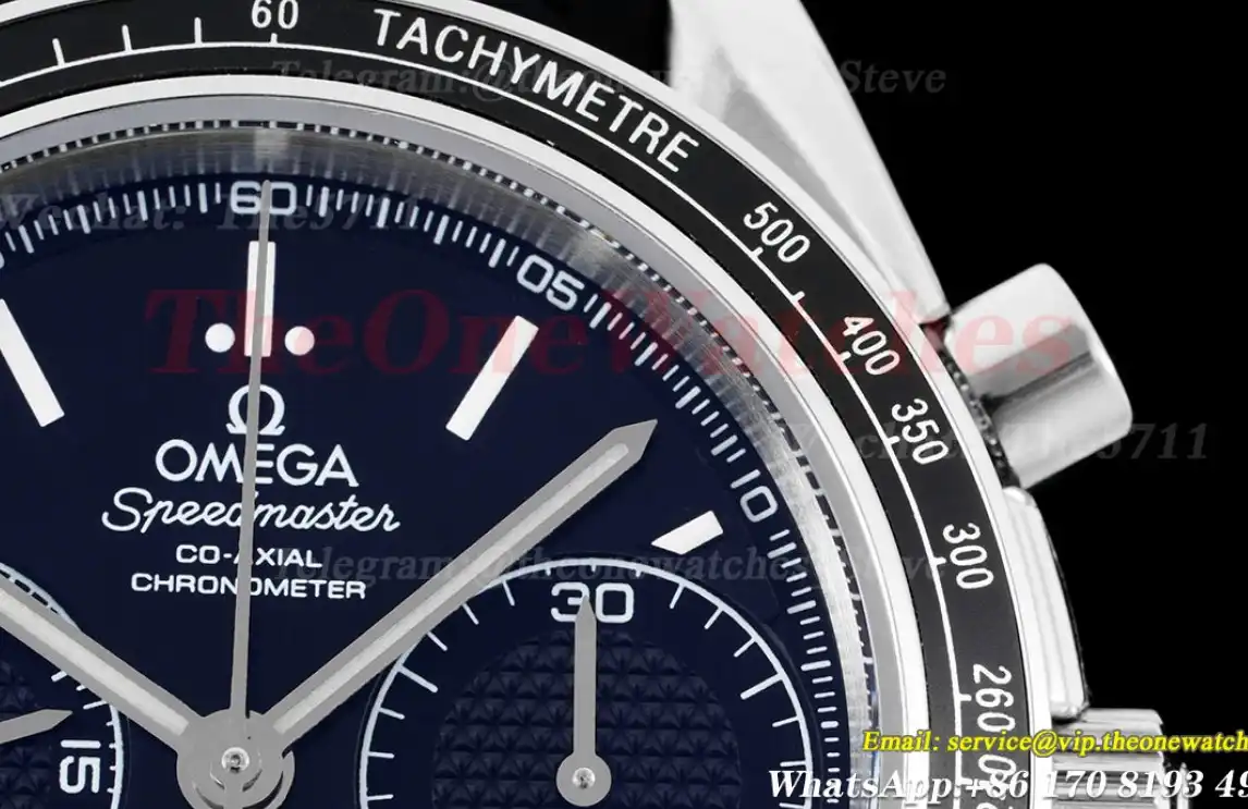 Speedmaster Racing Master 40mm SS RU Black Dial HKF A7750