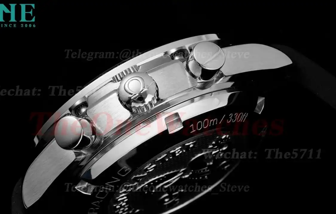 Speedmaster Racing Master 40mm SS RU White Dial HKF A7750