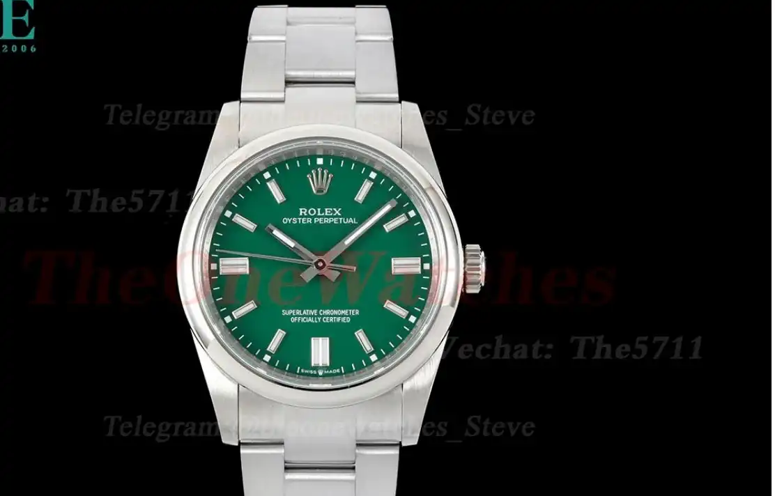 Oyster Perpetual 126000 36mm SS SS Green Stk GMF A3230