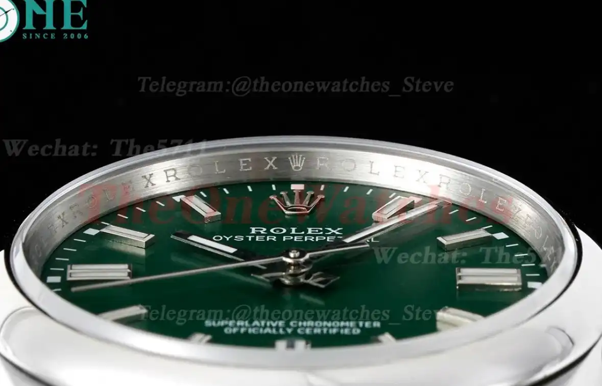 Oyster Perpetual 126000 36mm SS SS Green Stk GMF A3230