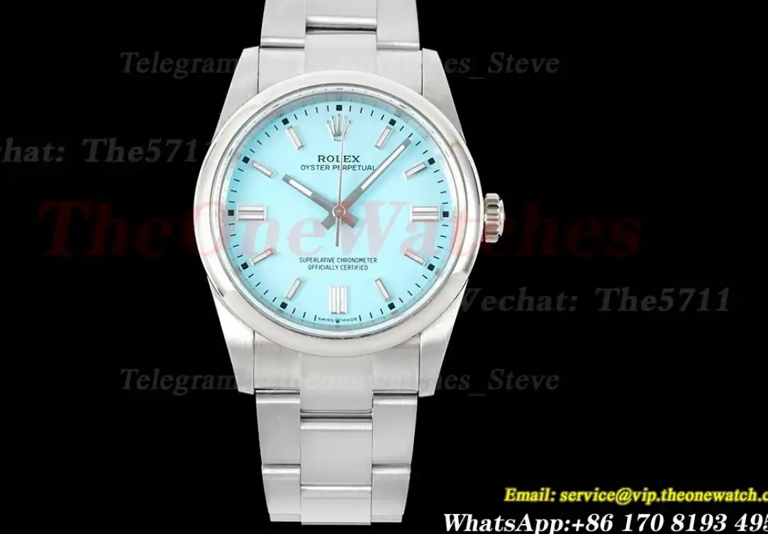 Oyster Perpetual 126000 36mm SS SS TIffany Blue Stk GMF A3230