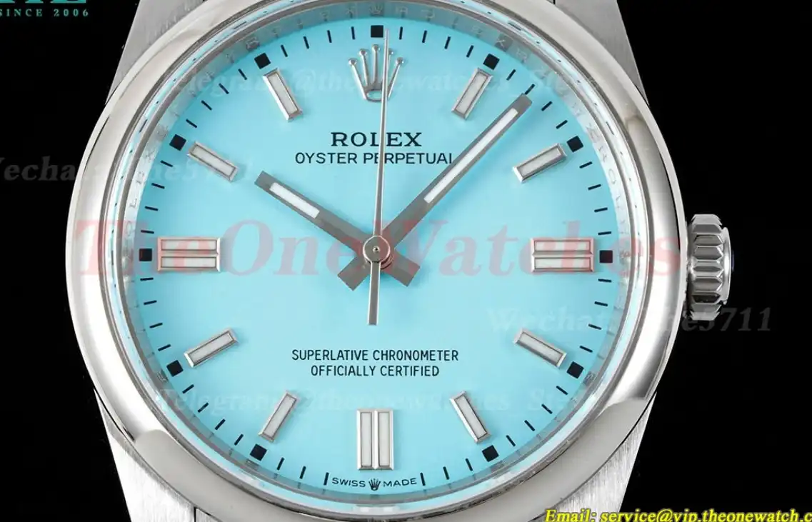 Oyster Perpetual 126000 36mm SS SS TIffany Blue Stk GMF A3230