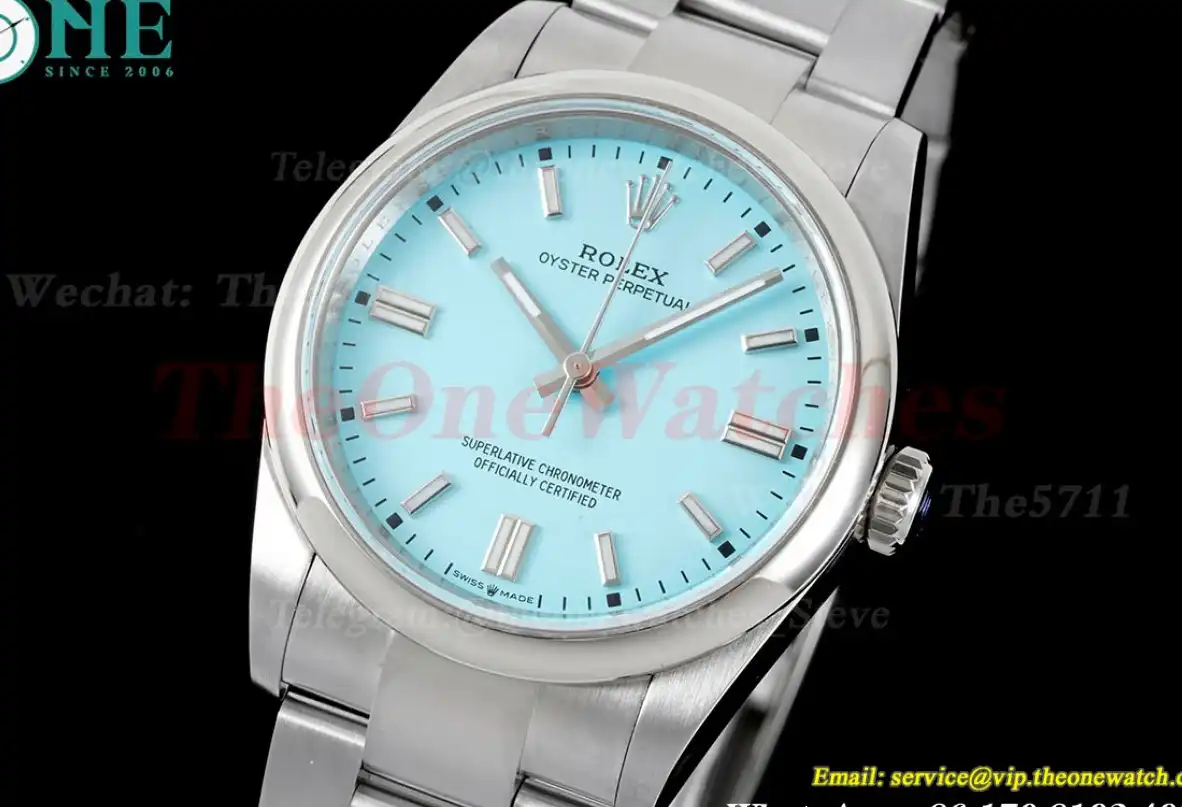 Oyster Perpetual 126000 36mm SS SS TIffany Blue Stk GMF A3230