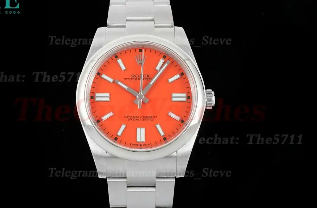 Oyster Perpetual 124300 41mm SS SS Red Stk APF VR3230