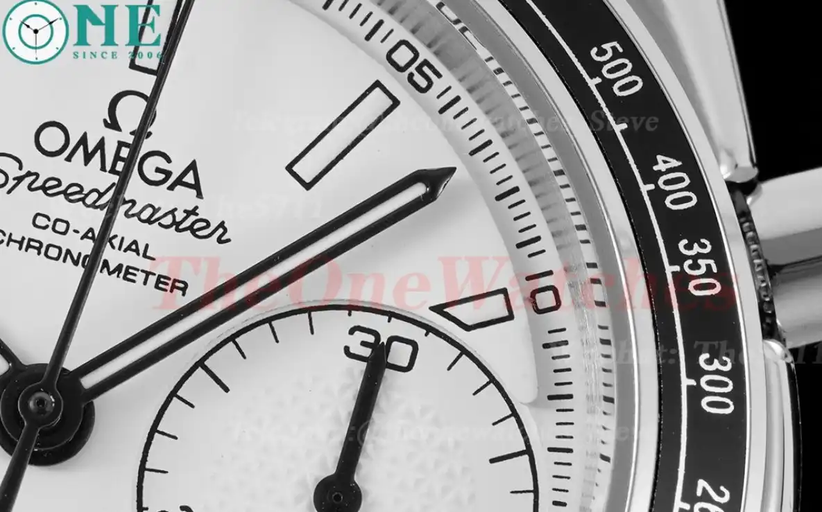 Speedmaster Racing Master 40mm SS RU White Dial HKF A7750