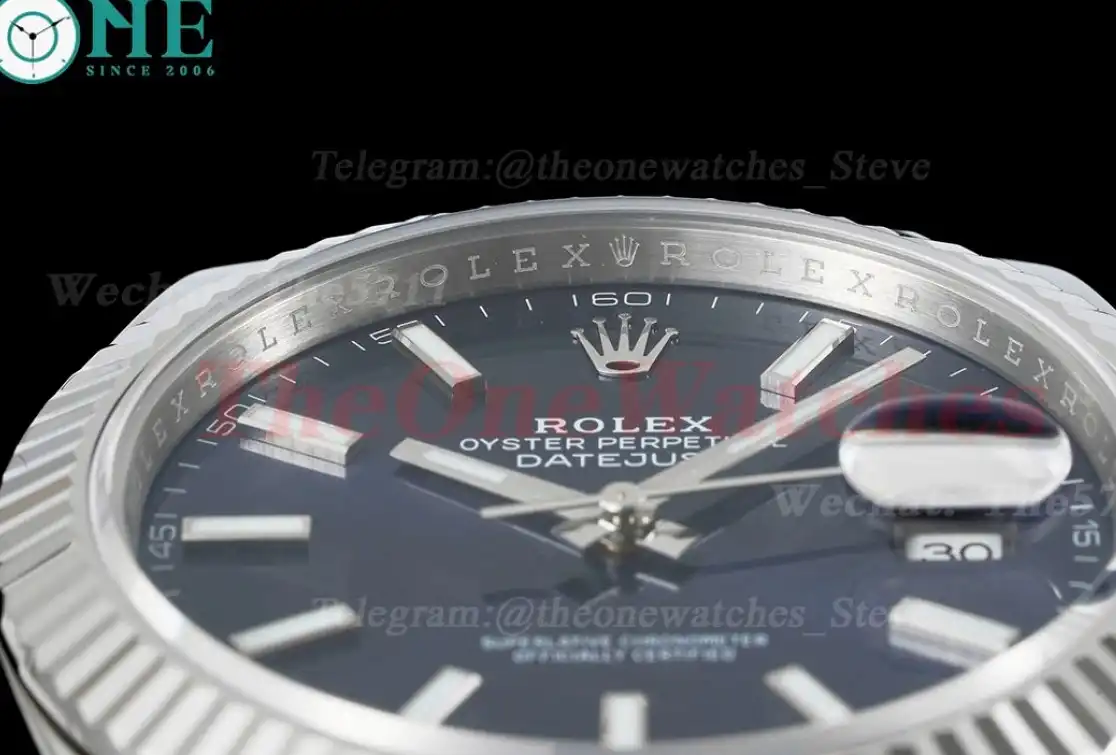 Datejust 126334 41mm Oyster 904L Blue SS SS WF VR3235