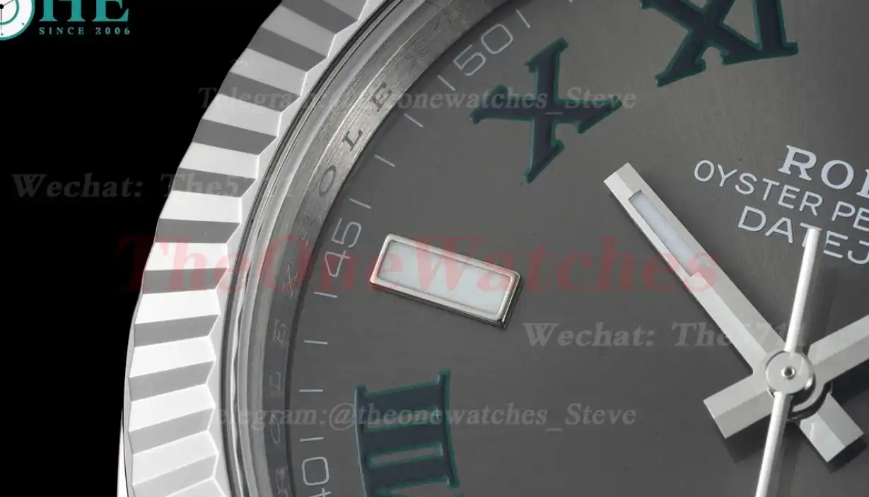 Datejust 126334 41mm Jubilee 904L Grey Rmn SS SS WF VR3235