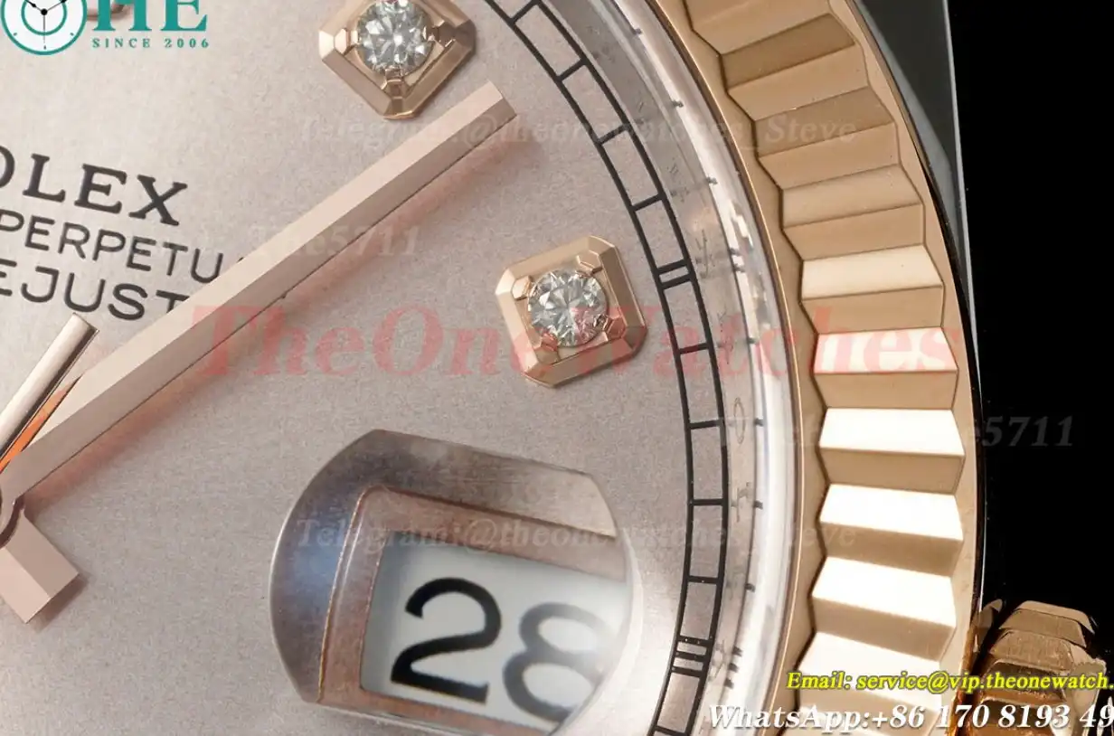 Datejust 126331 41mm Jub RG SS champagne Dia Clean SH3235