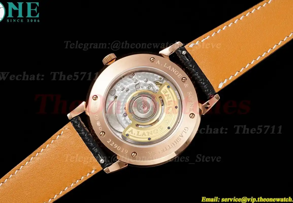 Saxonia Thin 39mm RG LE Orange Dial F8F A2892