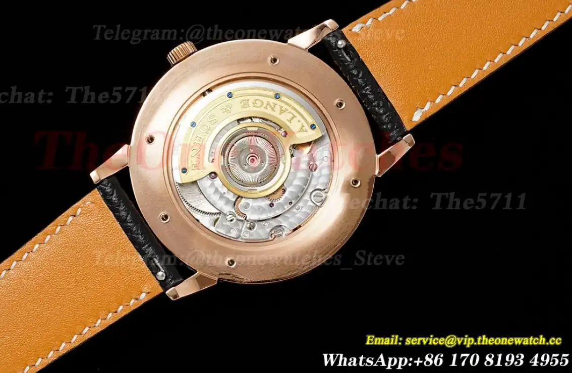 Saxonia Thin 39mm RG LE Orange Dial F8F A2892