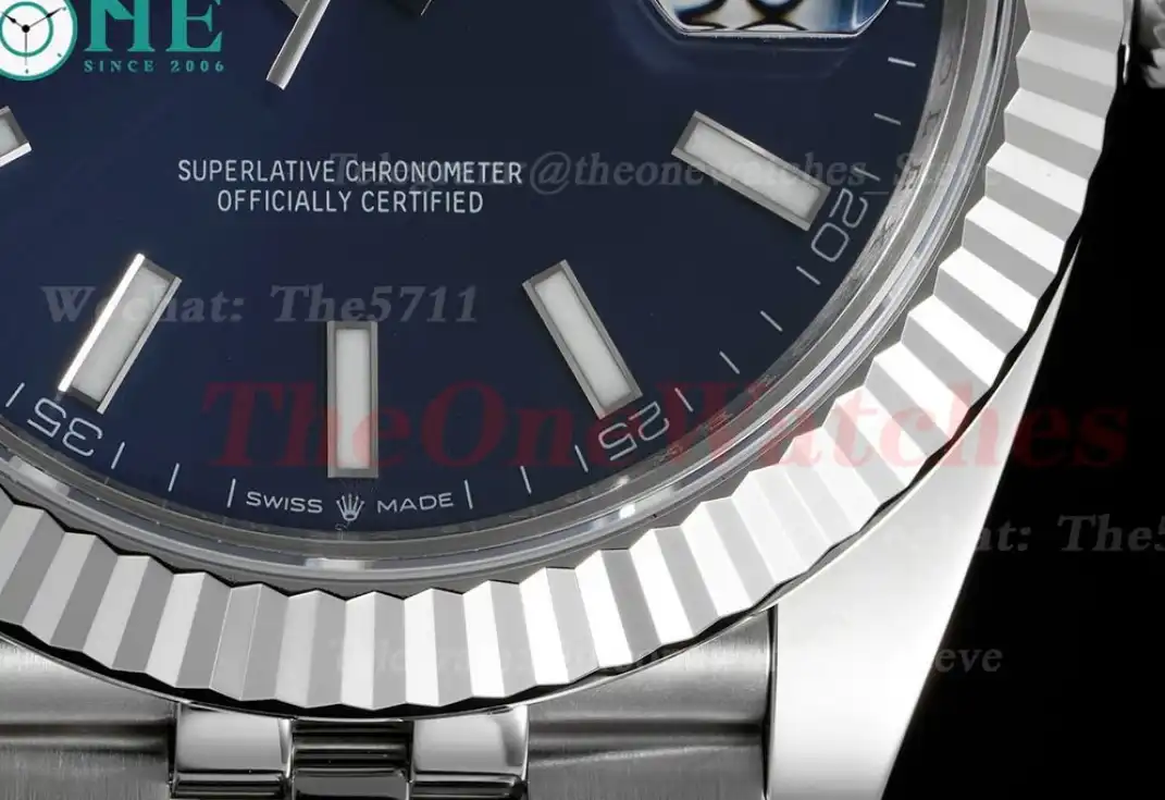 Datejust 126334 41mm Jubilee 904L Blue SS SS WF VR3235