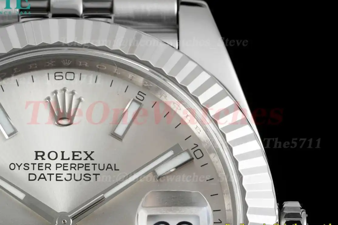 Datejust 126334 41mm Jubilee 904L Silver SS SS WF VR3235