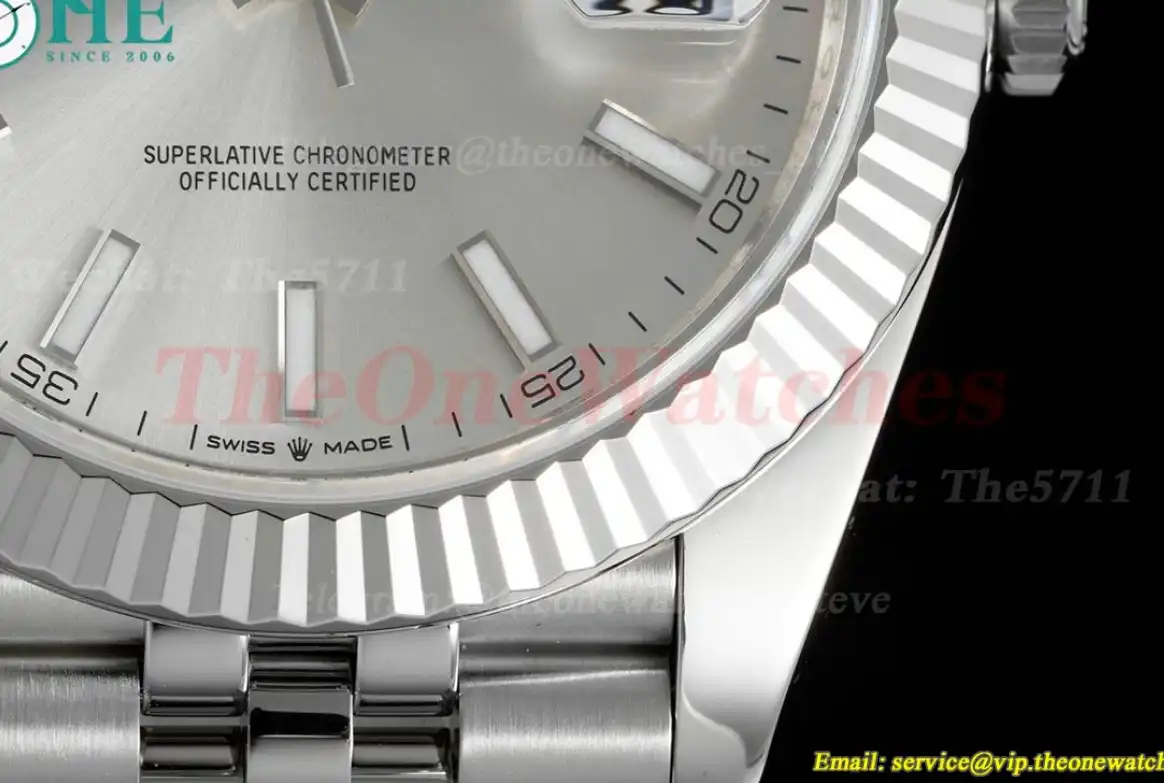 Datejust 126334 41mm Jubilee 904L Silver SS SS WF VR3235