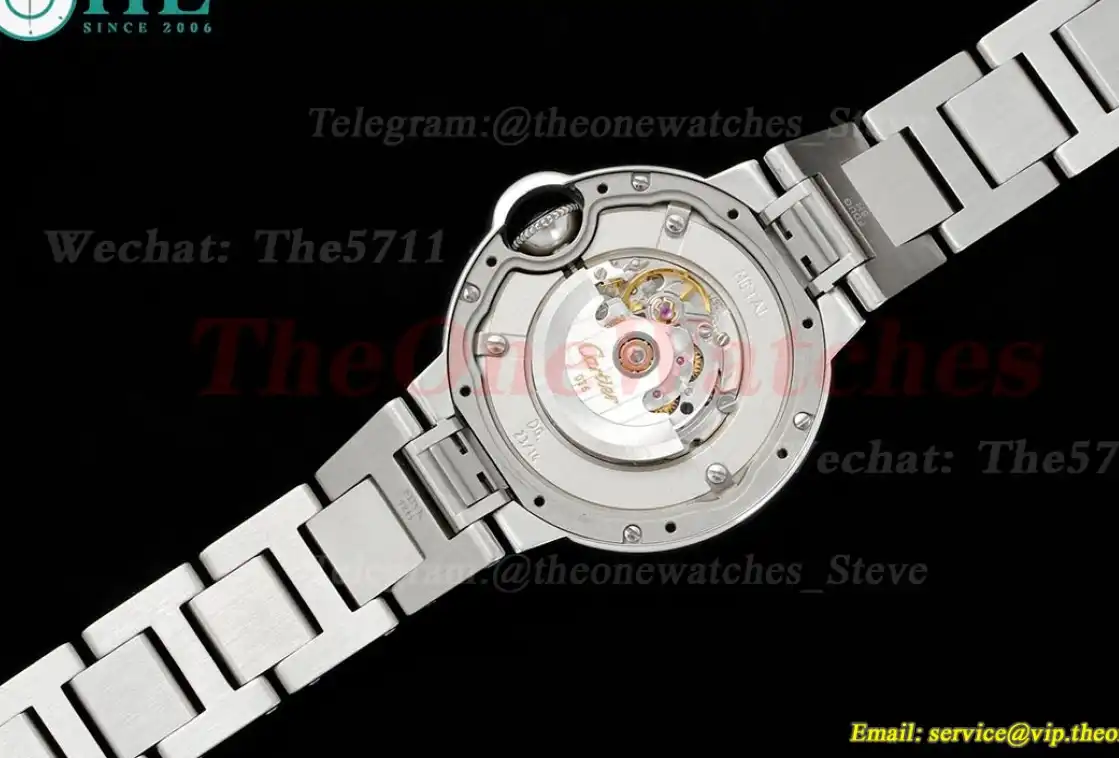 Ballon Bleu De Cartier SS SS Wht Dia 36mm 3KF A076