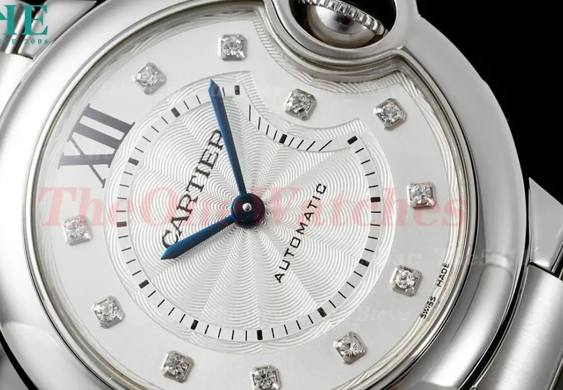 Ballon Bleu De Cartier SS SS Wht Dia 36mm 3KF A076