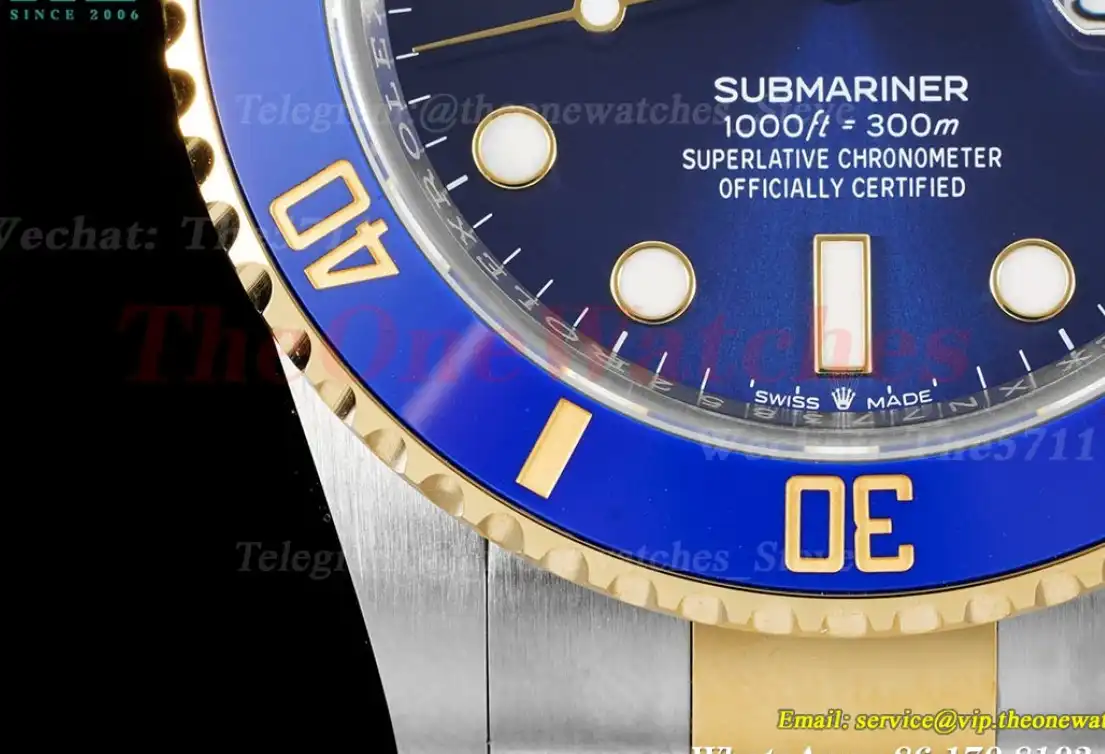 Submariner 126613LB 41mm YG SS Blue Dial Clean VR3235