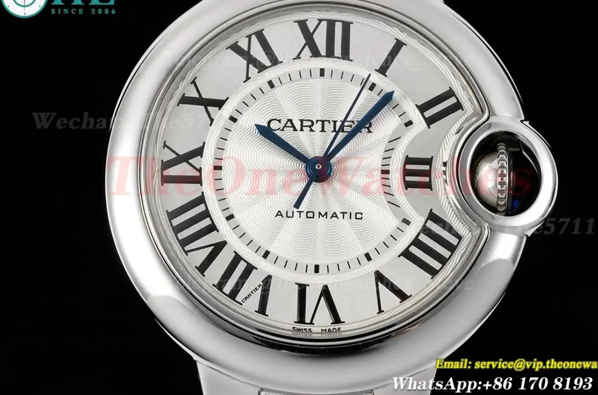 Ballon Bleu De Cartier Ladies 33mm SS SS White 3KF A076