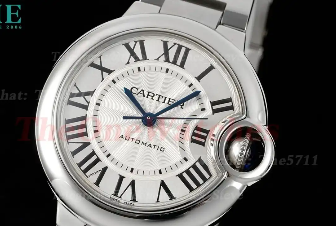 Ballon Bleu De Cartier Ladies 33mm SS SS White 3KF A076