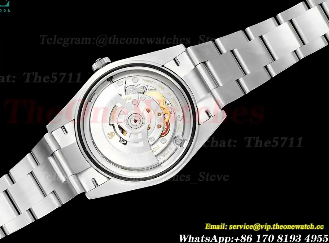 Oyster Perpetual 124300 41mm SS SS Yellow Stk JDF VR3230