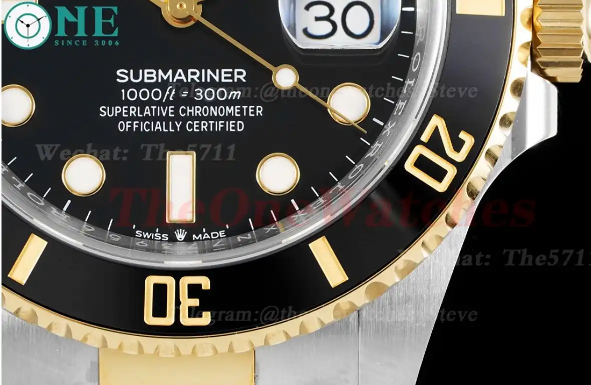 Submariner 126613LN 41mm YG SS Black Dial Clean VR3235