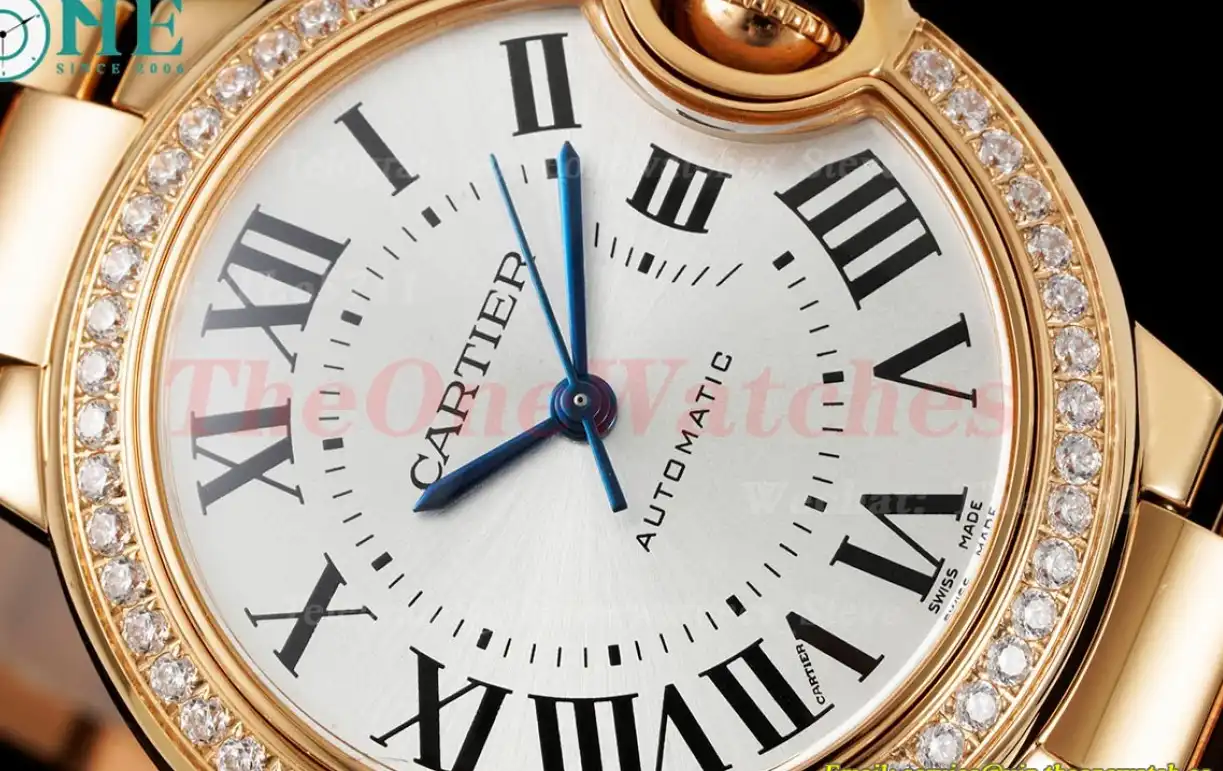 Ballon Bleu De Cartier RG RG Wht Dia 33mm Ladies 3KF A076