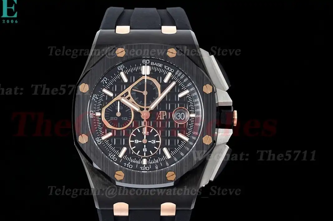 Royal Oak Offshore 44mm Ceramic RU RG Markers APF A3126