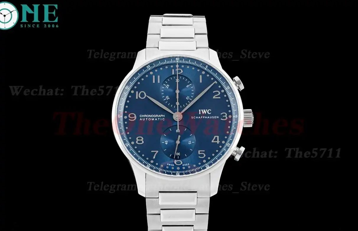 Portuguese Chrono 41mm SS SS Blue Dial RSF A69355