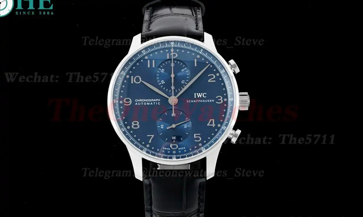 Portuguese Chrono 41mm SS LE Blue Dial RSF A69355