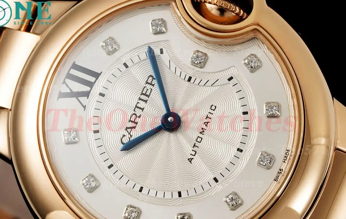 Ballon Bleu De Cartier RG RG Wht Dia 33mm Ladies 3KF A076