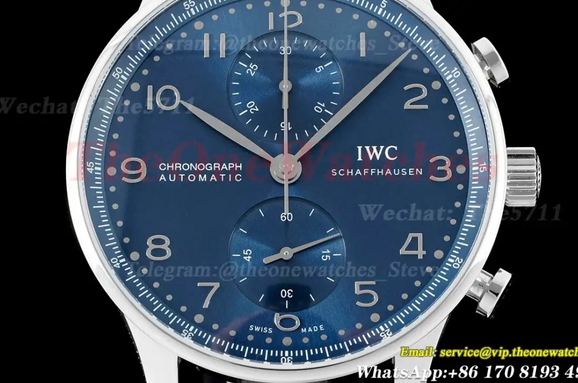 Portuguese Chrono 41mm SS LE Blue Dial RSF A69355